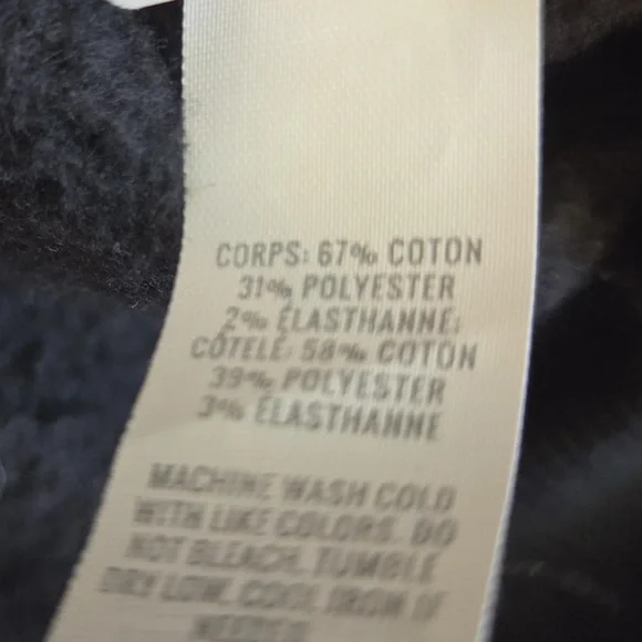 Offline by Aerie Black Cropped Sweatshirt - Picture 4 of 5